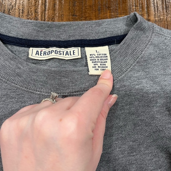 Aero Gray Sweatshirt - Picture 2 of 2